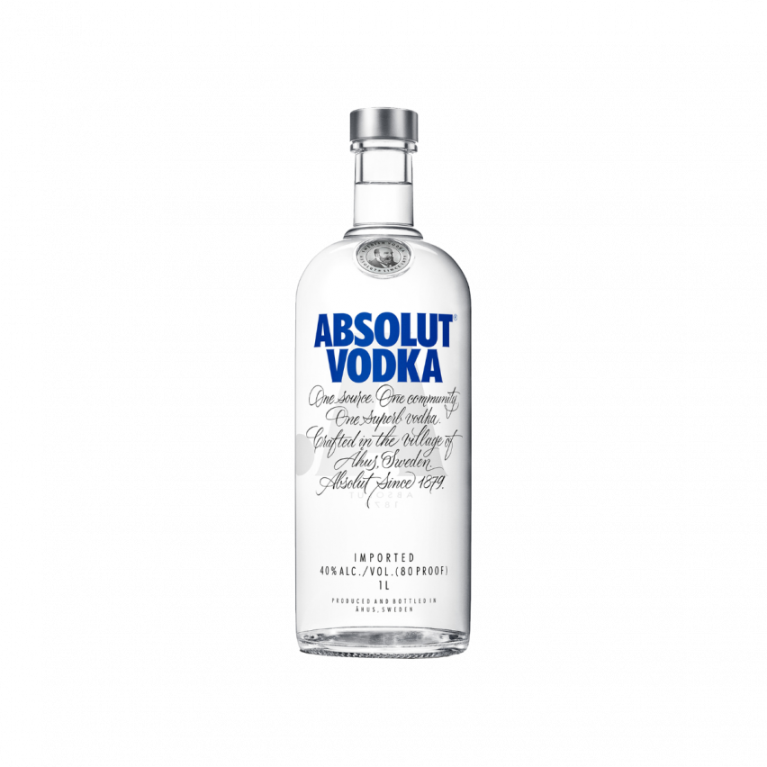 Absolut Vodka Sweden Original 1L Bottle