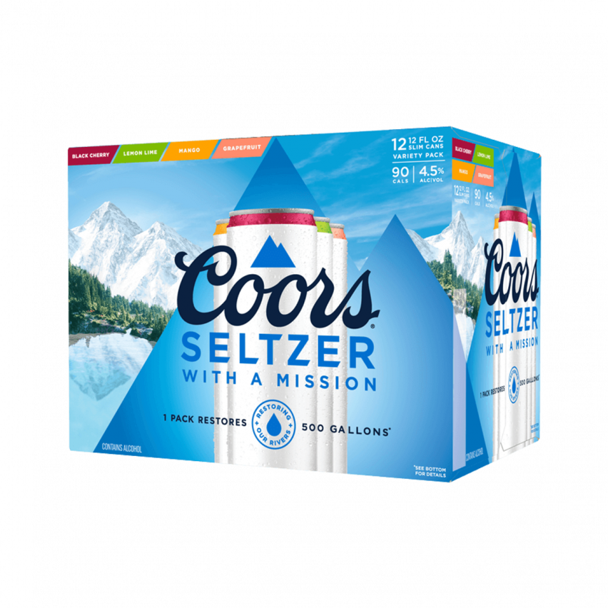 Coors Seltzer Mixer Can 12pk