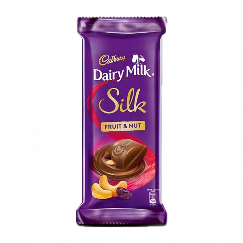Dairy Milk Fruit and Nut Bar 1